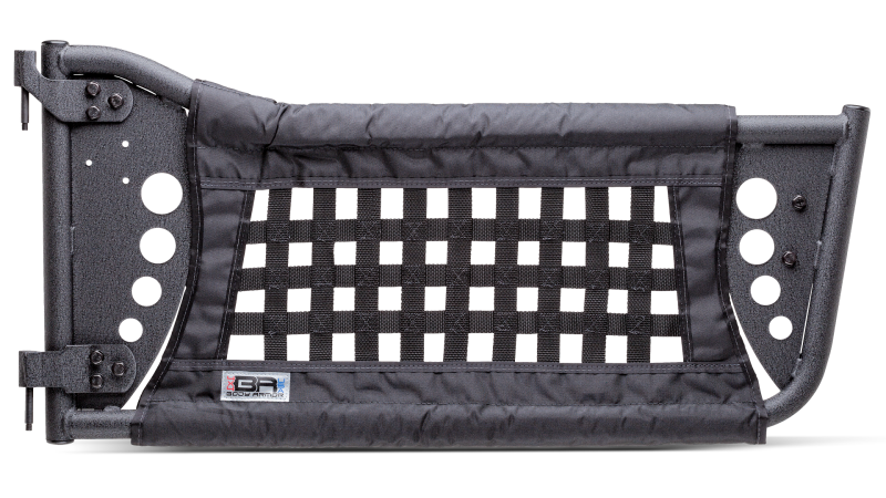 Jeep Wrangler Trail Doors - Front - Body Armor 4x4 - Gen 3 - Light Texture Black - `97-`06